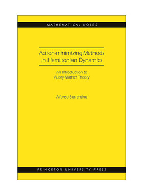 英文原版 Action-minimizing Methods in Hamiltonian Dynamics 哈密顿动力学中的作用极小化方法 数学 英文版 进口英语原版书籍