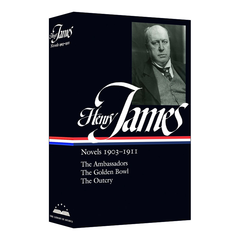 英文原版小说 Henry James Novels 1903-1911 亨利 詹姆斯 1903-1911小说集 美国图书馆 精装 英文版 进口英语原版书籍