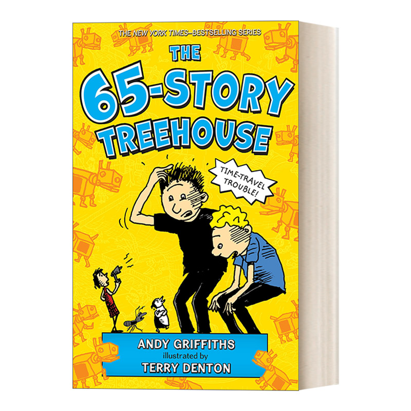 The 65-Story Treehouse 小屁孩树屋历险记 65层树屋故事进口原版英文书籍