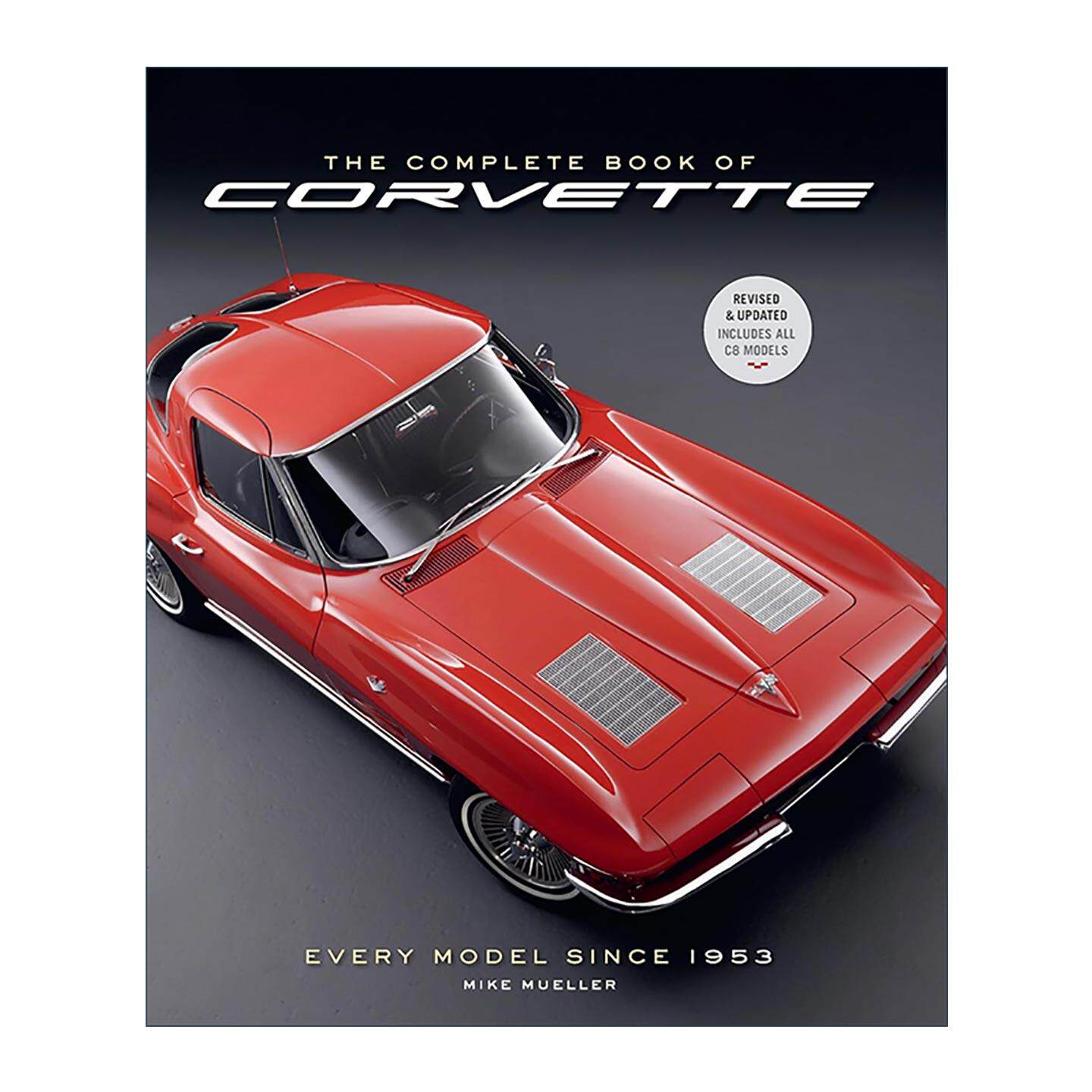 英文原版 The Complete Book of Corvette 雪佛兰科尔维特跑车大全 精装第五版 1953年至今的型号 英文版 进口英语原版书籍