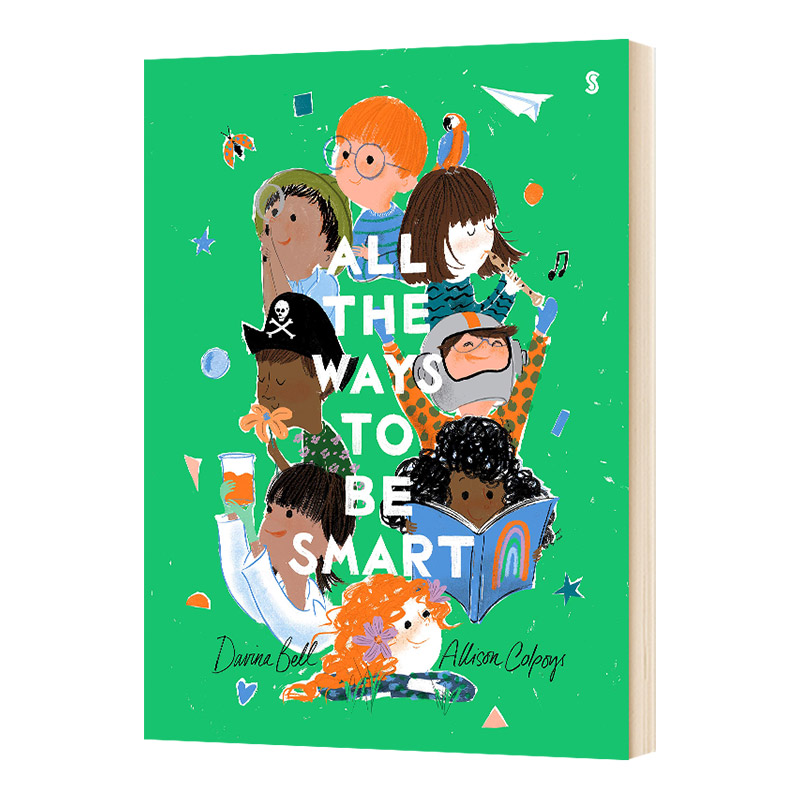 All the Ways to be Smart聪明的方式有很多种 精装绘本进口原版英文书籍