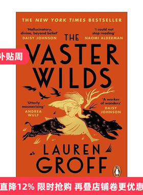 英文原版 The Vaster Wilds 广袤的荒野 荒野求生的故事 Lauren Groff 劳伦·格罗夫小说 英文版 进口英语原版书籍