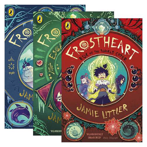 英文原版 Frostheart 寒霜之心系列1-3册 少儿冒险小说 英文版 进口英语原版书籍