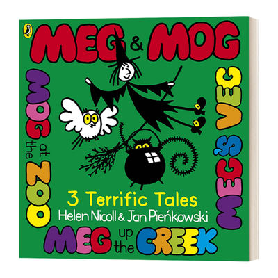 Meg & Mog: Three Terrific Tales 女巫麦格和小猫莫格：三篇魔法故事进口英文原版书籍