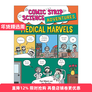 英文原版 Comic Strip Science Adventures Medical Marvels 漫画科学冒险 医学奇迹 儿童科普百科读物 英文版 进口英语原版书籍