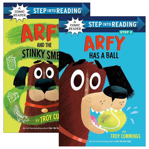 英文原版 Step into Reading 2 - Arfy系列2册 兰登经典分级读物 英文版 进口英语原版书籍