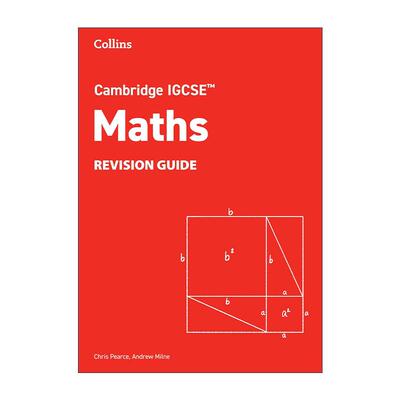 英文原版 Collins Cambridge IGCSE Maths Revision Guide 柯林斯剑桥国际初中数学复习指南 英文版 进口英语原版书籍