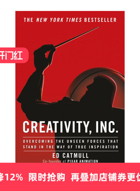 Creativity, Inc. 创新公司 皮克斯的启示 艾德·卡特姆进口原版英文书籍