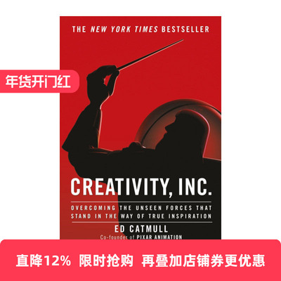 Creativity, Inc. 创新公司 皮克斯的启示 艾德·卡特姆进口原版英文书籍