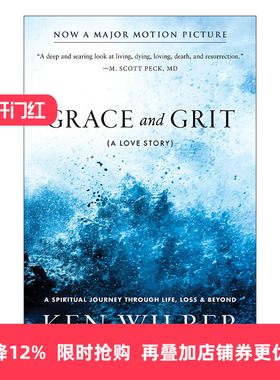 Grace and Grit 恩宠与勇气 爱的故事 传记 同名电影原著 Ken Wilber进口原版英文书籍
