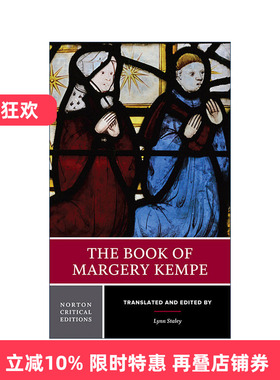 英文原版 The Book of Margery Kempe 玛格丽·坎普之书 诺顿文学解读系列 Norton Critical Editions 英文版 进口英语原版书籍