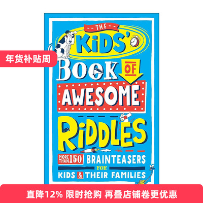 英文原版儿童趣味谜语书