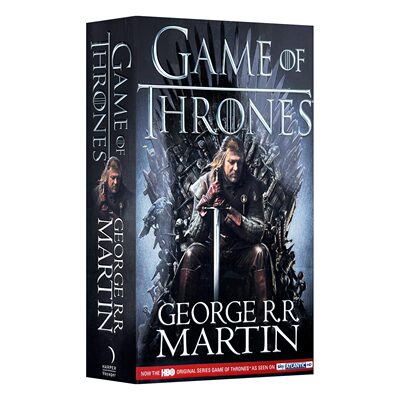 英文原版小说 A Song of Ice and Fire 1 A Game of Thrones 冰与火之歌 权力的游戏 影视封面版 英文版 进口英语原版书籍