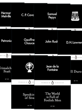 英文原版 Little Black Classic 企鹅经典 小黑书 第十辑10册 英文版 进口英语原版书籍