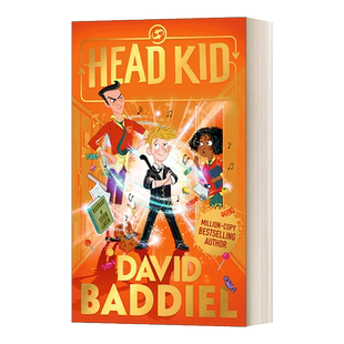 Head Kid 英文原版 学生课外桥梁章节书 提高英语阅读能力 进口原版书 David Baddiel 大卫巴蒂尔 HarperCollinsChildren’sBooks