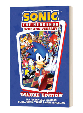Sonic 30Th Anniv Celebration 刺猬索尼克30周年纪念漫画 精装版进口原版英文书籍
