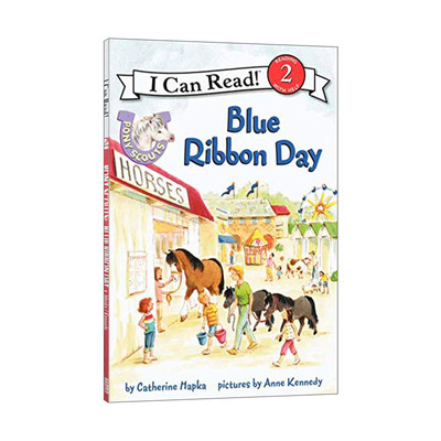 英文原版 Pony Scouts Blue Ribbon Day 蓝带节 小马童子军分级阅读 I Can Read 2 英文版 进口英语原版书籍