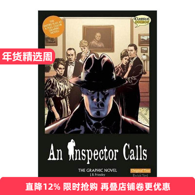 英文原版 An Inspector Calls The Graphic Novel Original Text 罪恶之家 巡官登门 经典文学全彩漫画版 英文版进口英语原版书籍