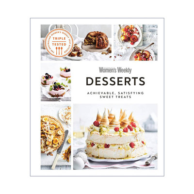 Australian Women's Weekly Desserts 每周甜点 精装进口原版英文书籍