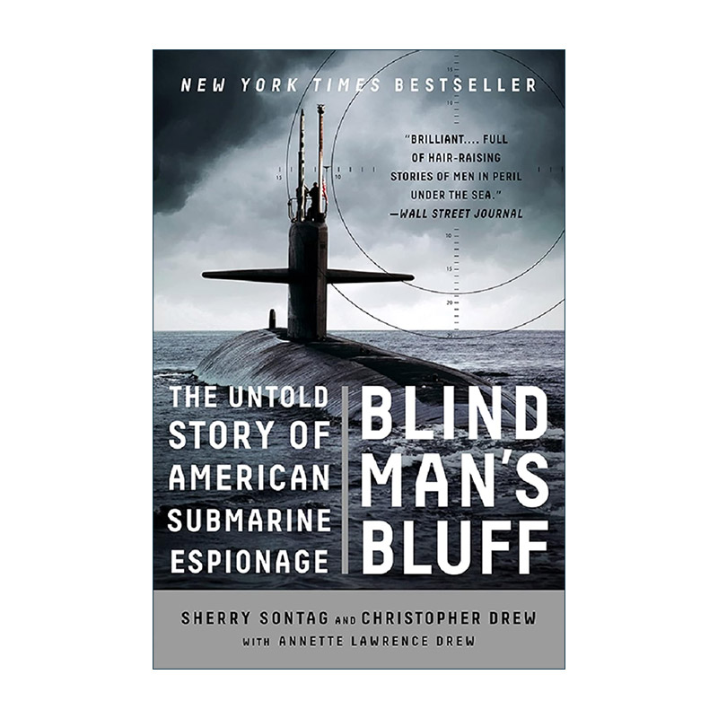 英文原版 Blind Man's Bluff 盲人的虚张声势 美国潜艇间谍的不为人知的故事 英文版 进口英语原版书籍