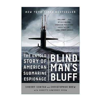 英文原版 Blind Man's Bluff 盲人的虚张声势 美国潜艇间谍的不为人知的故事 英文版 进口英语原版书籍