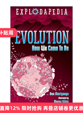 英文原版 Explodapedia: Evolution 爆炸科普系列 生物进化的故事 英文版 进口英语原版书籍