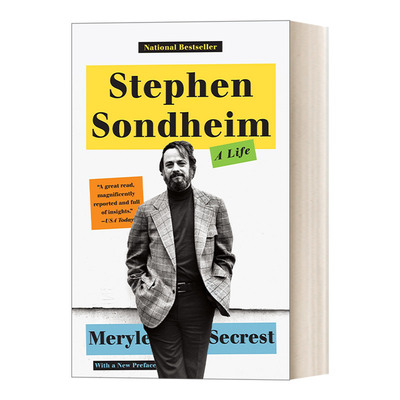 英文原版 Stephen Sondheim A Life 史蒂芬 桑德海姆传记 百老汇 音乐剧作曲家编曲家Meryle Secrest 英文版 进口英语原版书籍