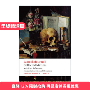 英文原版 Collected Maxims and Other Reflections 拉罗什福科 道德箴言录 牛津世界经典系列 英文版 进口英语原版书籍