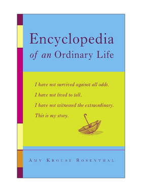 英文原版 Encyclopedia of an Ordinary Life 平凡生活百科全书 女性传记 小豆子豆豆作者Amy Krouse Rosenthal 进口英语原版书籍