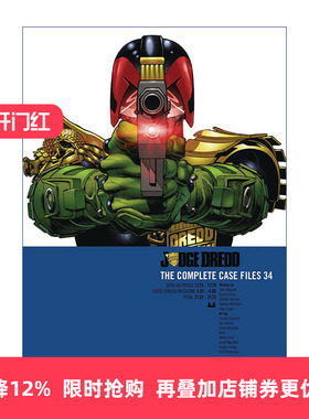 Judge Dredd Case Files 34 特警判官 漫画合集34进口原版英文书籍