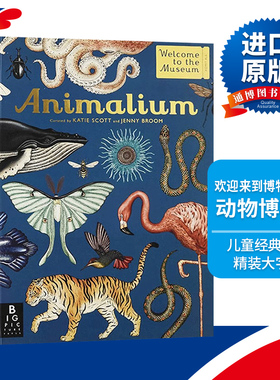 Animalium  欢迎来到博物馆系列之动物博物馆进口原版英文书籍