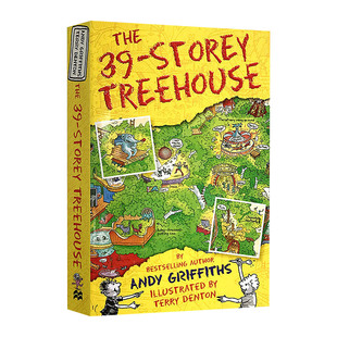 The 39-Storey Treehouse  小屁孩树屋历险记3 39层树屋故事进口原版英文书籍