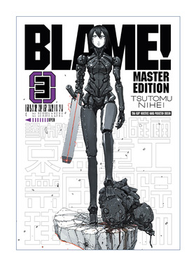 Blame! 3 探索者系列3 日本科幻漫画 Tsutomu Nihei贰瓶勉进口原版英文书籍