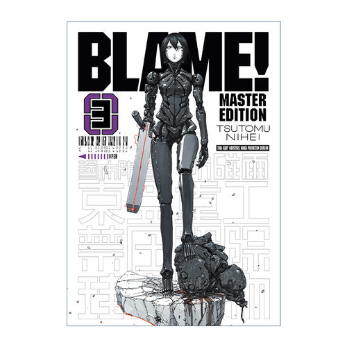 Blame! 3 探索者系列3 日本科幻漫画 Tsutomu Nihei贰瓶勉进口原版英文书籍