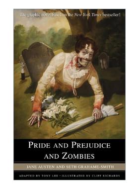 英文原版 Pride and Prejudice and Zombies 傲慢与偏见与僵尸 漫画版 简奥斯汀经典爱情小说改编惊悚故事 进口英语原版书籍