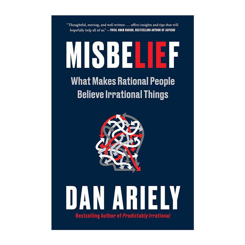 英文原版 Misbelief 怪诞行为学7 是什么让理性的人误信了非理性的事 英文版 进口英语原版书籍