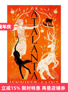 英文原版 Atalanta 亚特兰大 仅有的女性阿尔戈英雄的故事 阿里阿德涅作者Jennifer Saint新作 英文版 进口英语原版书籍