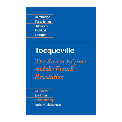英文原版 Tocqueville The Ancien Régime and the French Revolution 托克维尔 旧制度与大革命 英文版 进口英语原版书籍