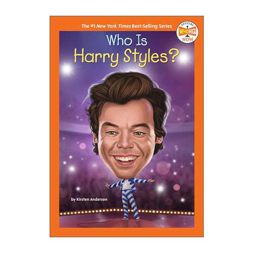 英文原版 Who Is Harry Styles Who HQ Now 谁是哈里·斯泰尔斯 儿童科普百科 英文版 进口英语原版书籍