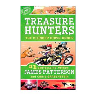 英文原版 Treasure Hunters The Plunder Down Under 夺宝奇兵7 掠夺在地下进行 儿童动作冒险小说 英文版 进口英语原版书籍
