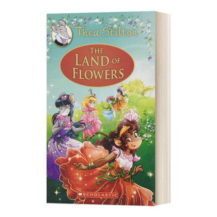 英文原版 Land of Flowers 女版老鼠记者 俏鼠菲姐妹特别版 花之国 Thea Stilton Special Edition 精装 儿童漫画章节小说读物