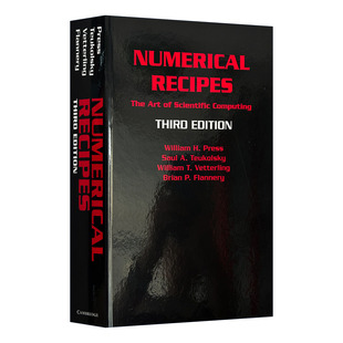 英文原版 Numerical Recipes 3rd Edition 数值分析 第三版 William H. Press 精装 英文版 进口英语原版书籍