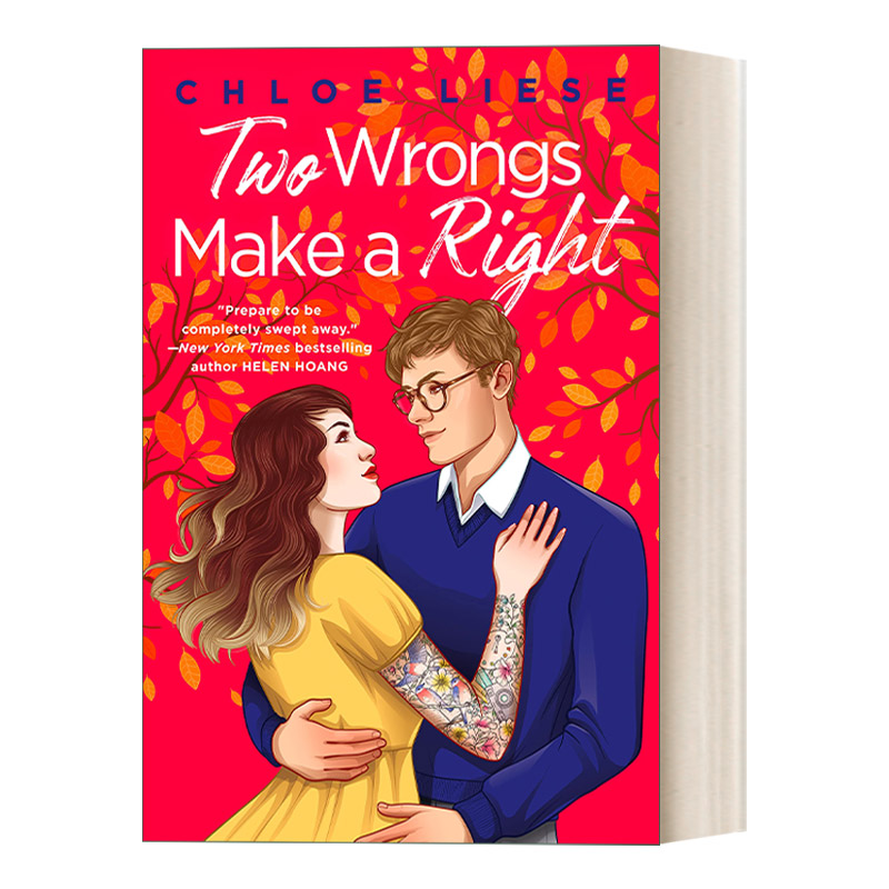 英文原版 Two Wrongs Make a Right The Wilmot Sisters 01 威尔莫特姐妹系列1 积非成是/天生不对 浪漫喜剧 英文版 进口英语书籍