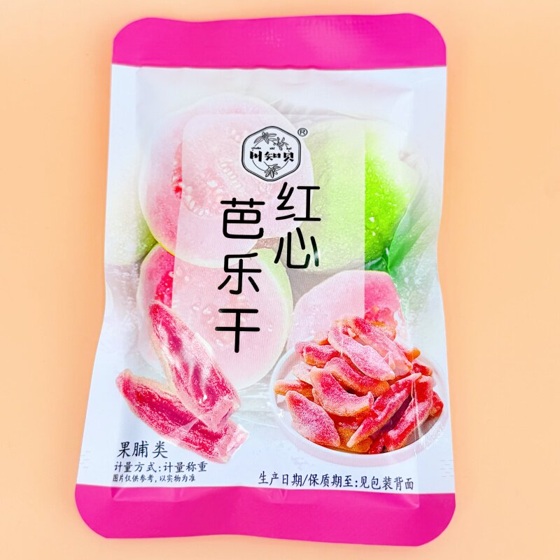 川知贝红心芭乐干水果干图片