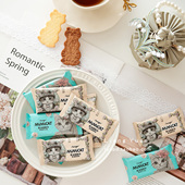 良缘Aoligei黄油猫烙饼芝士咖啡味薄脆饼干喜糖休闲儿童零食散装