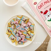 良缘POKO不二家益生菌牛奶糖白桃味凤梨味喜糖糖果休闲零食散装