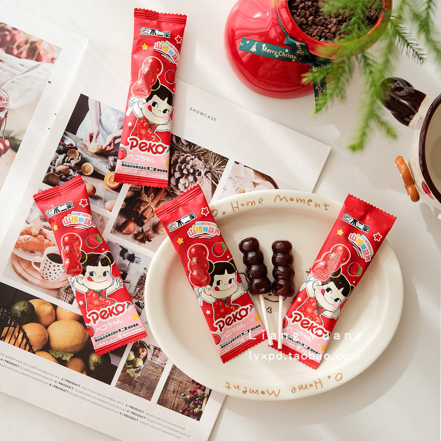 不二家山楂糖葫芦喜糖伴手礼儿童休闲办公室零食结婚喜糖散装