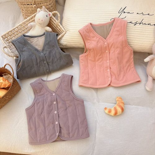 含真羊毛校服神器马甲加厚棉马甲A39