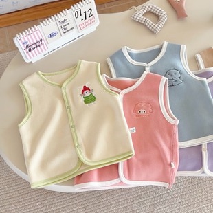 双面520g奥利绒刺绣马甲29168