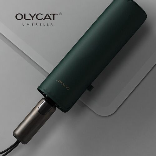 OLYCAT加厚晴雨伞三折叠全自动伞